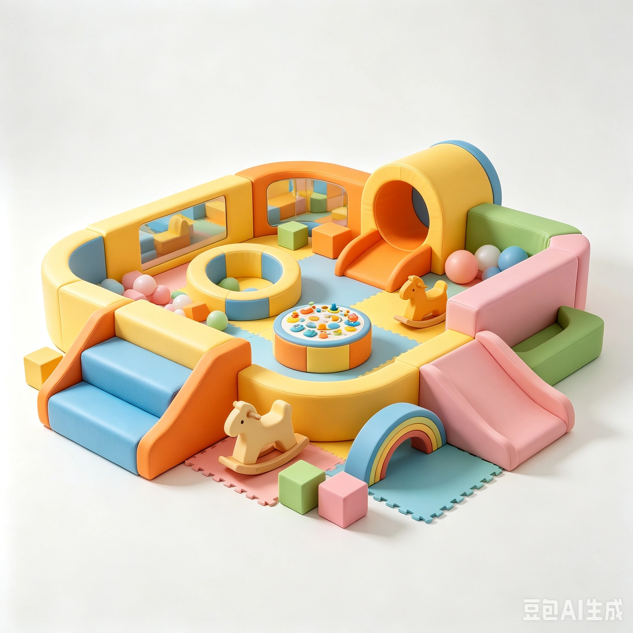 Soft Foam Toddler Zone playground solution