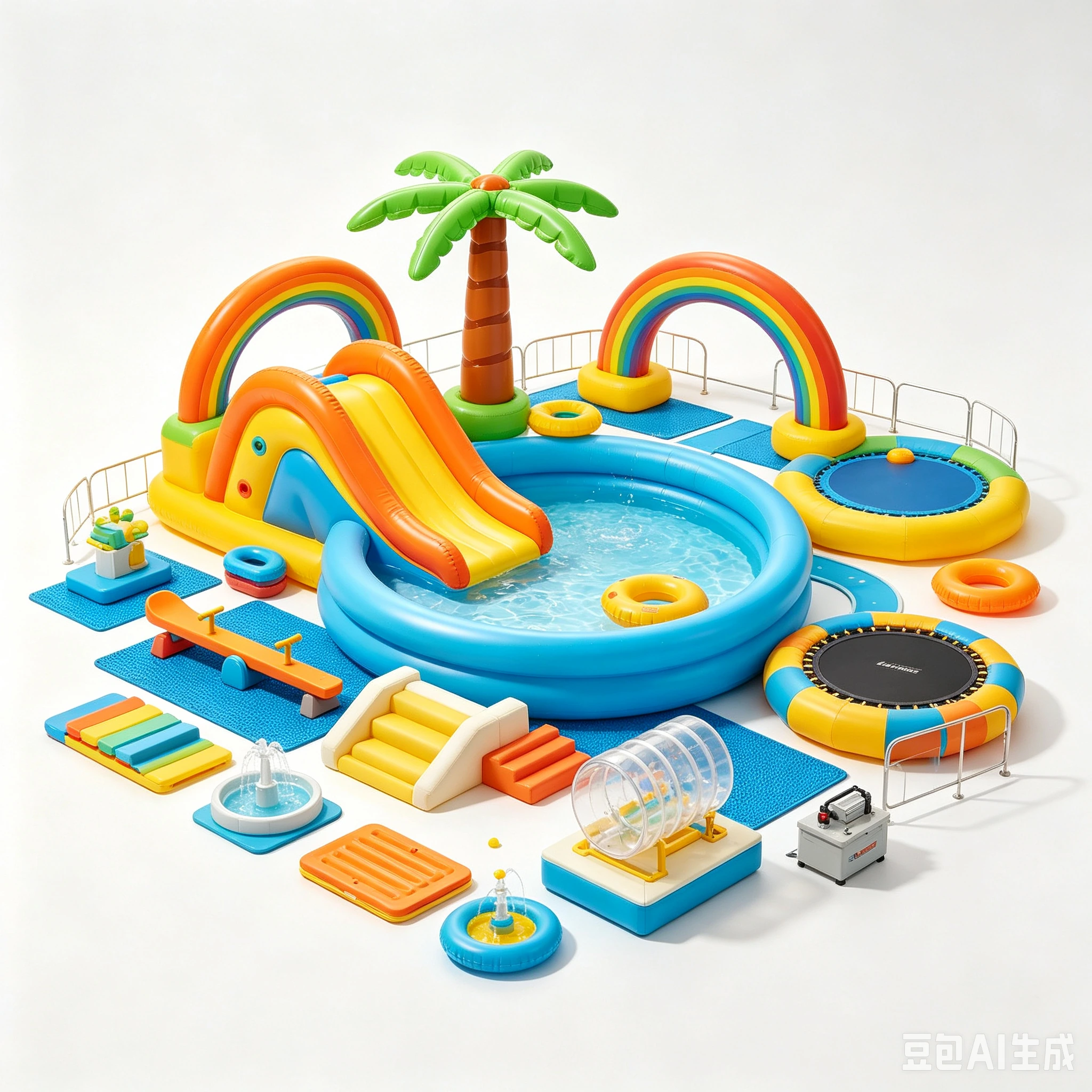 Water Inflatable Play Park playground solution